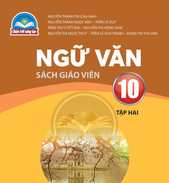 SÁCH GIÁO VIÊN NGỮ VĂN 10 TẬP 2 CHÂN TRỜI SÁNG TẠO_Miễn phí